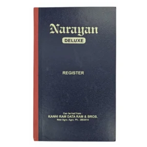 WHITE PAGE NOTEBOOK (CANVAS BINDING) 30*18.5 cm, 70gsm