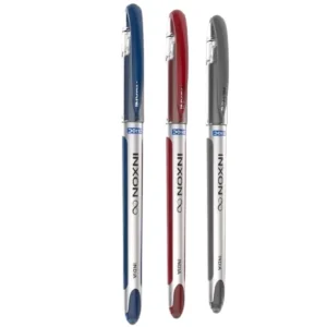 Doms INXON Ballpoint Pens With Soft Rubberized Grip For Comfortable Writing| LV INK TECHNOLOGY