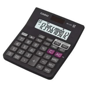 Casio MJ-12D. 150 Steps Check and Correct Desktop Financial Calculator, Black.