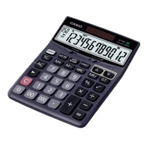 Casio DJ-120D. 150 Steps Check and Correct Desktop Calculator with Bigger Screen/Keys (12 Digit).