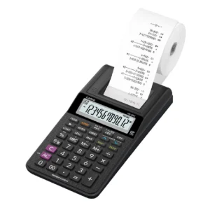 Casio HR-8RC-BK. 150 Steps Check & Correct Printing Financial Calculator with Reprint Feature, Black.