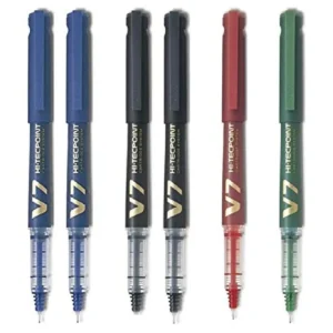 Pilot V7 Hi-Tecpoint Cartridge System Rollerball Pen Medium Point