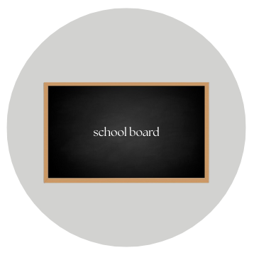 SCHOOL BOARD AND CHALK