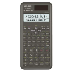 Casio FX-991MS 2nd Gen. Non-Programmable Scientific Calculator, 401 Functions and 2-line Display.