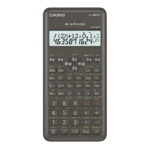 Casio FX-100MS 2nd Gen. Non-Programmable Scientific Calculator, 300 Functions and 2-line Display.