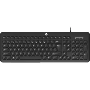 HP Wired Keyboard K160. Desktop & Laptop Compatible, Gaming Keyboard, Black.
