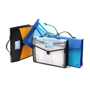 Flexi Document Bag with Xtra Pocket + Lock & Handle (DC555)