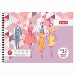 My Sketch Book A3 (25 Sheets) (Twin Wiro Bound) (White Cartridge 140 GSM) 29.7cm X 42cm