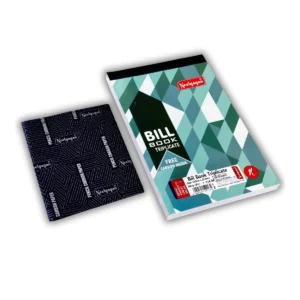 NEELGAGAN Bill Book Triplicate 100 Page Printed + 50 Plain with Carbon (3 Pages 1 Set) (14.0 cm x 22.0 cm)