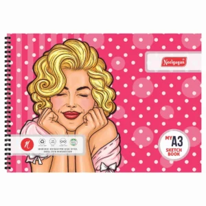 My Sketch Book A3 (50 Sheets) (Twin Wiro Bound) (White Cartridge 140 GSM) 29.7cm X 42cm