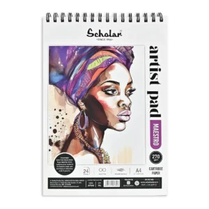 Scholar 270 GSM Artist Pad - Meastro (Wire Bound, 24 Sheets) (A4)