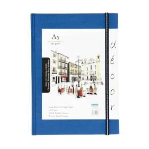 Scholar Decor Sketch Book (150 GSM Natural Shade Cartridge Paper) (A5)