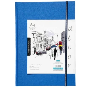 Scholar Decor Sketch Book (150 GSM Natural Shade Cartridge Paper) (A4,)