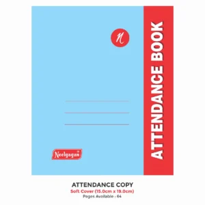 Attendance Copy, 64-Pages, (15.0 cm x 19.0 cm)