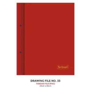 Neelgagan Drawing File No.33, (23cm X 28cm), (Thread File) PVC Cover