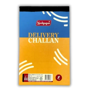 NEELGAGAN Delivery Challan, No.2 Triplicate 100 Printed + 50 Plain (3 Pages 1 Set) with Carbon (14.0 cm x 22.0 cm)