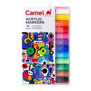 Camel ACRYLIC MARKERS – 12 SHADES