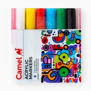 Camel ACRYLIC MARKERS – 6 SHADES